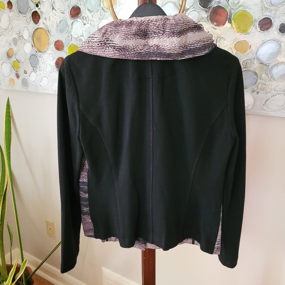 Spanner Black and Marbled Taupe Jacket US 8 - Picture 4 of 8